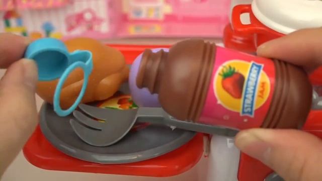 Куколка Красная Кухня Игрушки Игры в Приготовления Пищи