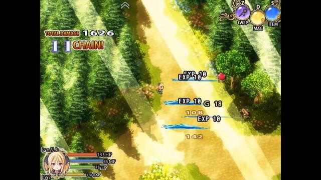 女の子が可愛くて倒されるとムフフな展開！錬金工房を再建する採取+錬金アクションRPG【同人ゲーム】【シェリル～金色の竜と遺跡の島～】 смотреть онлайн