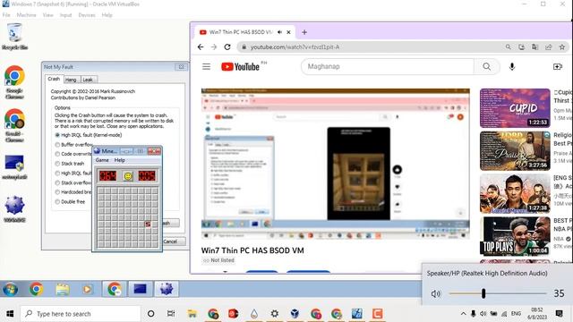 Win7 Thin PC HAS BSOD VM 2 смотреть онлайн