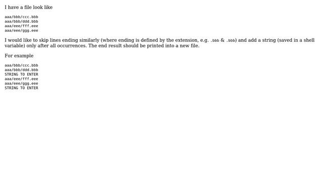 Unix & Linux: Help in manipulating a test file смотреть онлайн
