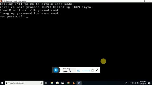 how to change root passwad in redhat linux смотреть онлайн
