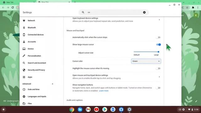 Quick Tutorial Of How To Change Your Mouse Cursor On Chromebook (STEP BY STEP TUTORIAL!!!) смотреть онлайн