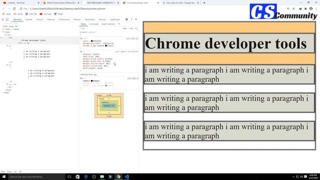 CSS tutorial | Edit Anything on internet | Chrome Developer Tools | Complete Guide | Web Developmen смотреть онлайн