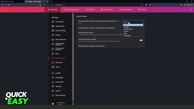 How To Add Search Engine in Brave [Very Easy!] смотреть онлайн