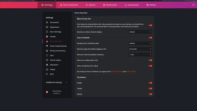 How To Turn On/Off Brave Private Ads смотреть онлайн