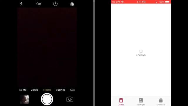 iPhone 5s - iOS 11.4 (Left) vs iOS 12 Developer beta 8 (Right) смотреть онлайн