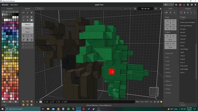 Voxel Apple Tree смотреть онлайн