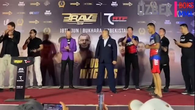 Buxoro ATF & Brave 59 FACE to FACE ЖАНЖАЛ 17.06.2022 смотреть онлайн