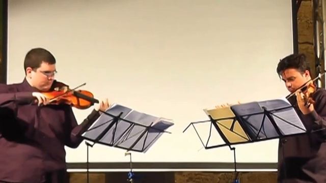 Giulio Menichelli e Samuele Michele Cascino suonano Haydn Duetto 2 op 99 Minuetto 1 e 2 смотреть онлайн
