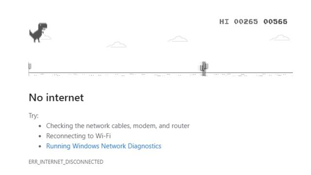 Google Chrome Dinosaur Running Game 1800+ Highscore | World Record Gameplay