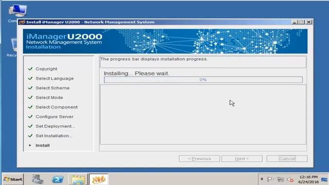 Huawei iManager U2000 NMS Server setup in Windows 2008 Server смотреть онлайн