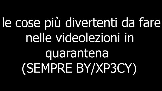 come copiare e divertirsi nelle videolezioni #QUARANTENA 1 смотреть онлайн