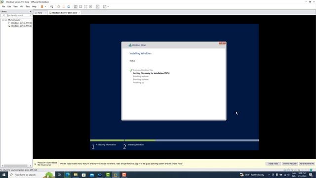 INSTALACIÓN WINDOWS SERVER 2016 CORE смотреть онлайн