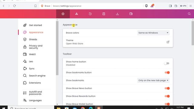 How to Change the Appearance of Brave Browser on Windows 11 or 10 смотреть онлайн