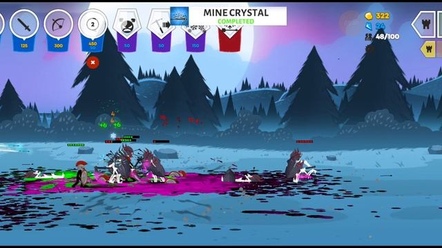 Level 22 In Stick War 3(Bomber). #stickwar3