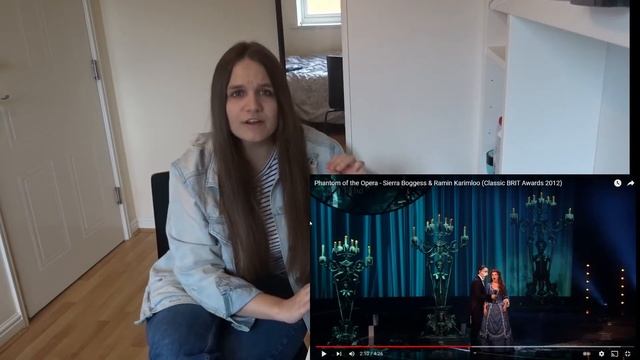 Phantom Of The Opera - Ramin Karimloo + Sierra Boggess (Reaction/Review) смотреть онлайн