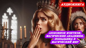 АУДИОКНИГА Любовное фэнтези, Магические академии, Попаданка в мир Магии