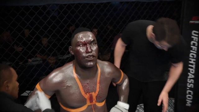 UFC4 Bruce Lee vs African Bombandier EA Sports UFC 4 смотреть онлайн