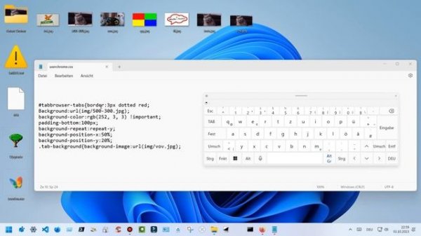 Как поставить свою фотографию на фон в Firefox.