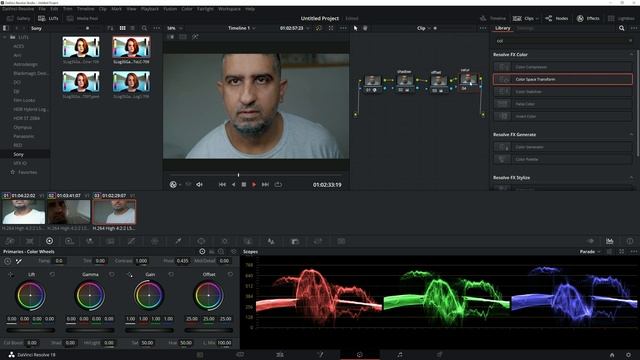 How I Colour Grade Sony S-LOG 3 Footage смотреть онлайн