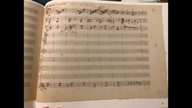 Mozart: Ballet Music for Idomeneo, K 367 - Autograph Manuscript смотреть онлайн