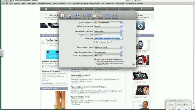 How to change your Tab Preferences in Safari смотреть онлайн