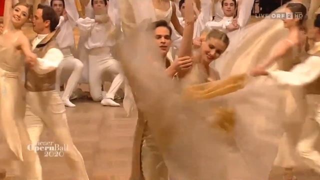 Vienna Opera Ball 2020 - Manuel Legris & Vienna State Ballet | Choreography by Eno Peçi смотреть онлайн