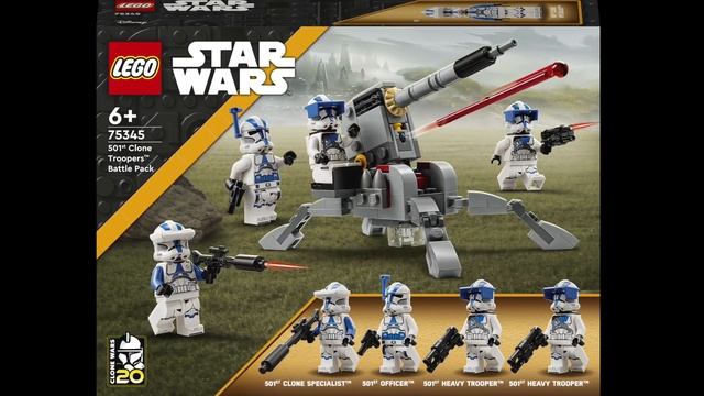 2023 LEGO Star Wars Sets Revealed: NEW 501st Clone Trooper Battle Pack + TIE Bomber! смотреть онлайн