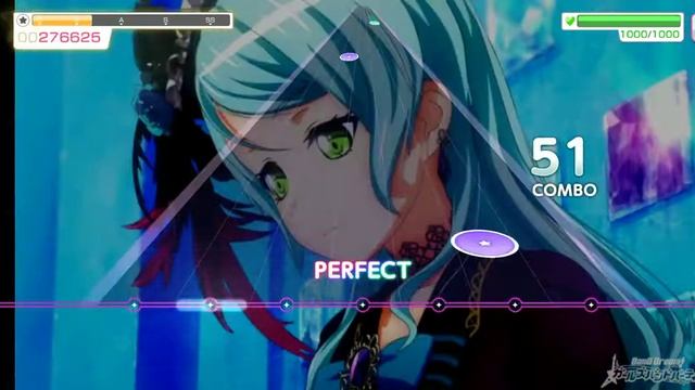 BanG Dream!_Brave Jewel_Roselia(Easy)~Isuki Studio смотреть онлайн