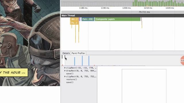 Paint Profiler in Chrome DevTools Timeline смотреть онлайн