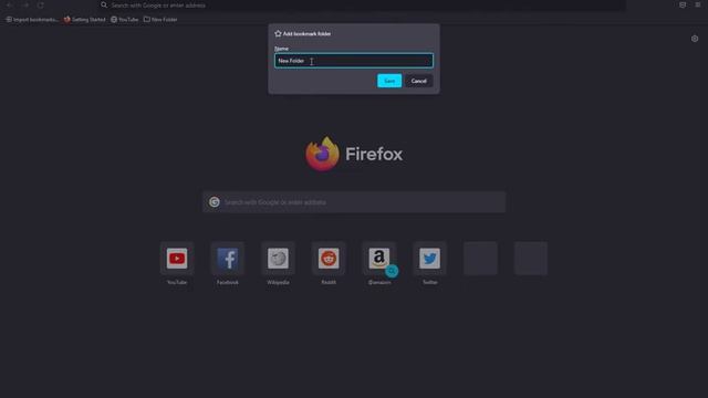 How To Create New Folder on Your Bookmarks Toolbar on Mozilla Firefox Browser смотреть онлайн