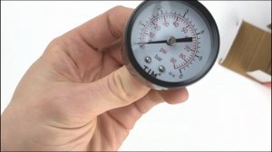 Манометр аксиальный 1/4» - 6 бар Y-50T-6