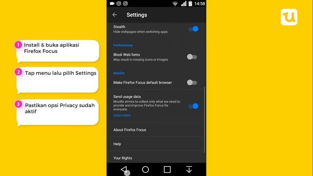 Privasi Browsing dengan Firefox Focus смотреть онлайн