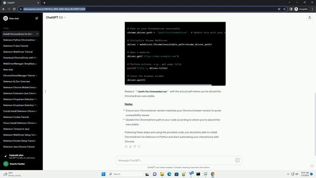 install chromedriver for selenium python смотреть онлайн