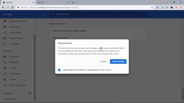 Cara Reset Chrome ke Pengaturan Awal (Setting Default) Tanpa Install Ulang Lagi !!! смотреть онлайн