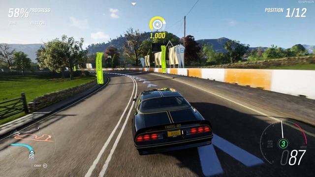 Forza Horizon 4: Lake District Sprint - Pontiac Firebird Trans AM '77 смотреть онлайн