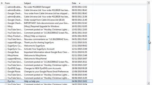 How to sort your emails into date order смотреть онлайн