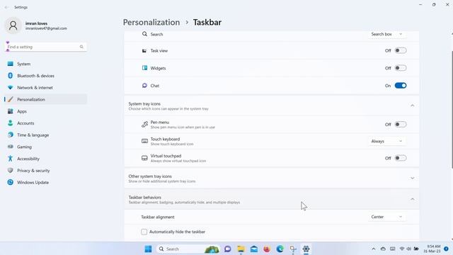 How to move/chang taskbar icons from center to left in 1 min | windows 11 taskbar смотреть онлайн