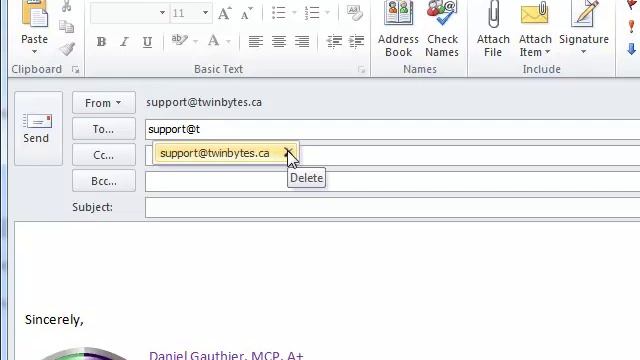 Delete email address from autocomplete in outlook 2010 смотреть онлайн