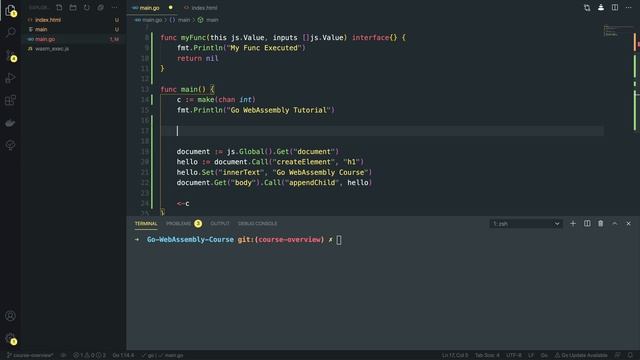 06 - Go WebAssembly Functions Tutorial (2160p with 30fps) смотреть онлайн