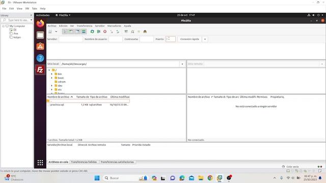Práctica | Conexión FileZilla | FTP | Ubuntu смотреть онлайн