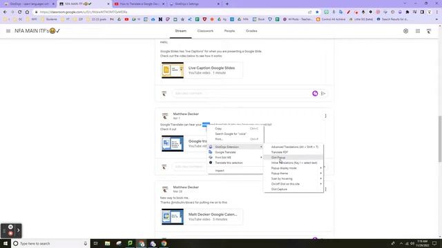 Translate text into multiple parts of speech + translate Youtube into 2 languages via CC смотреть онлайн