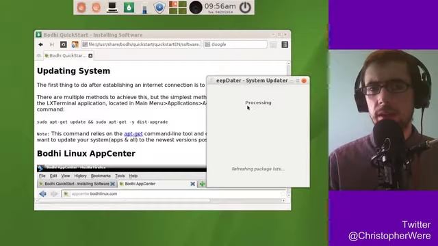 Bodhi Linux 3 0 0 Beta First Impressions смотреть онлайн