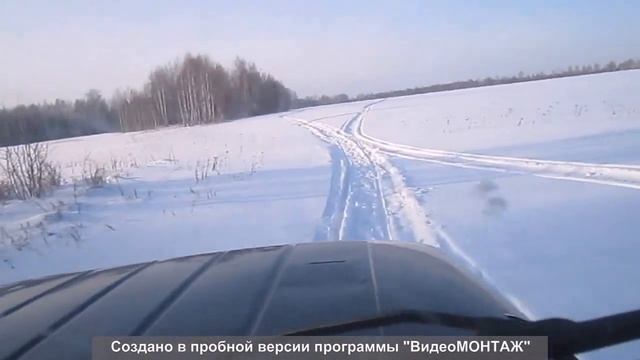 Уаз. Прогулка по январскому снегу! смотреть онлайн