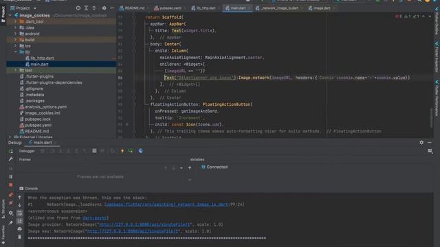 Utilisation des cookies pour l'affichage et l'upload d'images avec Flutter смотреть онлайн