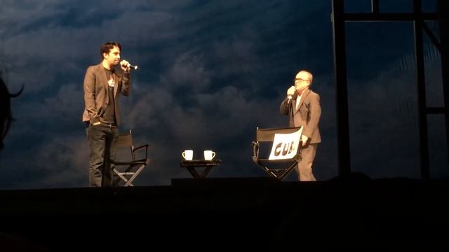 Lin-Manuel Miranda Freestyling with Chris Jones at the Lyric Opera of Chicago смотреть онлайн