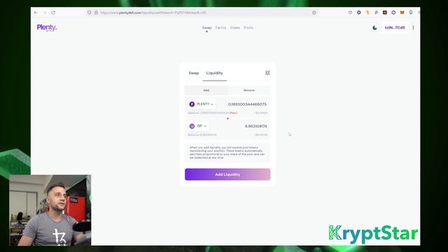 How to add liquidity on Plenty(episode 5) смотреть онлайн