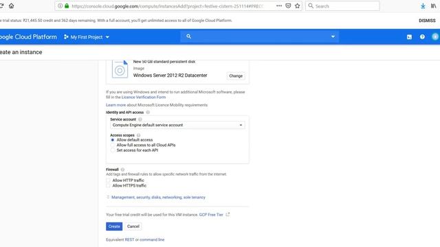 Create a Windows VM on Google Cloud Platform смотреть онлайн