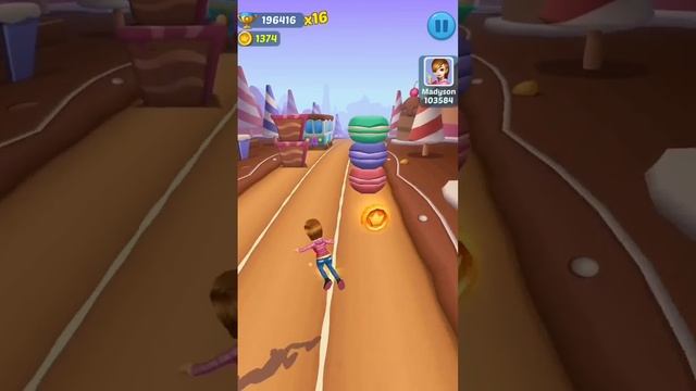 Subway Princess Runner Game : HIGHEST SCORE Run | Android/iOS Gameplay HD смотреть онлайн