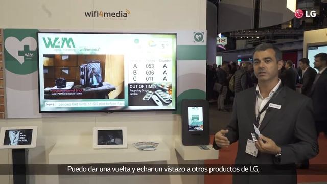 [ISE2016]LG Booth_webOS Partner_wifi4media_Español смотреть онлайн